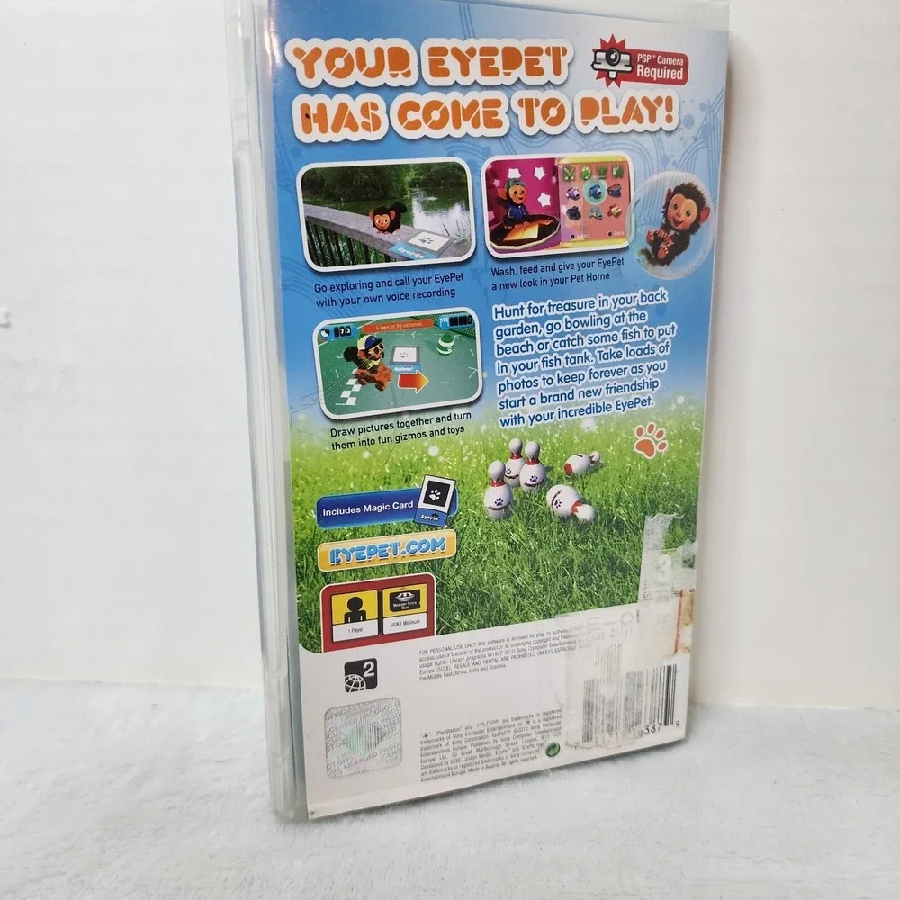 Eye Pet Sony‎ PSP PlayStation Portable